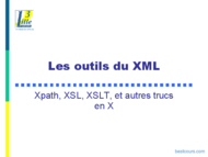 Tutoriel Les outils du XML 1
