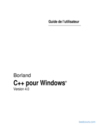 Tutoriel C++ sous windows 1
