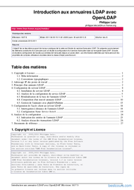 Tutoriel Annuaires LDAP avec OpenLDAP 1