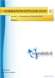 Tutoriel Outlook 2010 1
