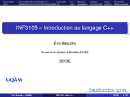 Tutoriel Introduction au langage C++ 1