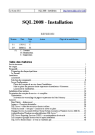 Tutoriel SQL 2008 - Installation 1