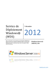 Tutoriel Service de Déploiement Windows (WDS) 1