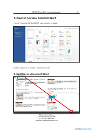 Tutoriel GUIDE Word 2013 (version débutante) 2