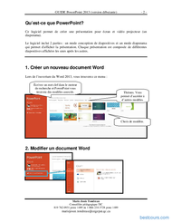 Tutoriel GUIDE PowerPoint 2013 (version débutante) 2
