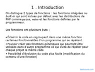 Tutoriel PHP : Fonctions et Formulaire 2