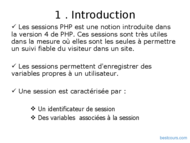 Tutoriel PHP : Les sessions 2