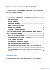 Tutoriel premiers pas avec Microsoft Visio 2010 1