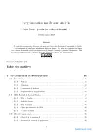 Tutoriel Programmation mobile avec Android 1