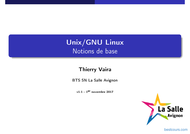 Tutoriel Présentation GNU/Linux 1
