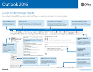 Tutoriel Outlook 2016 Guide de démarrage rapide 1