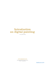 Tutoriel Introduction au digital painting sous Photoshop 2