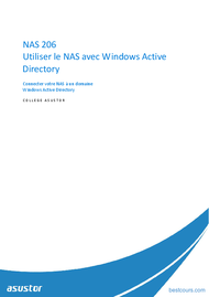Tutoriel Utiliser le NAS avec Windows Active Directory 1
