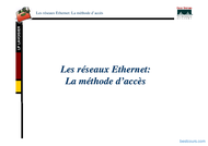Tutoriel Les réseaux Ethernet : Méthode d'accès 1