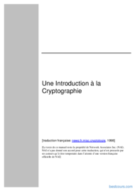Tutoriel Introduction à la Cryptographie 1