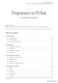 Tutoriel Programmer en Python 1