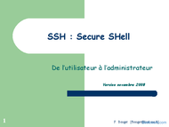 Tutoriel SSH - Secure SHell 1