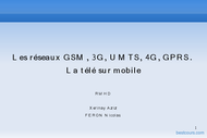 Tutoriel GSM, 3G, UMTS, 4G, GPRS 1