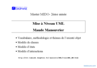 Tutoriel Mise à Niveau UML 1