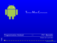 Tutoriel Programmation Android 1