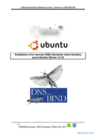 Tutoriel Installation d’un serveur DNS sous Ubuntu 1