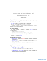 Tutoriel Introduction : HTML, XHTML et CSS 1