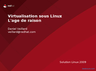Tutoriel Virtualisation sous Linux RedHat 1