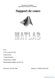 Tutoriel Introduction Matlab 1