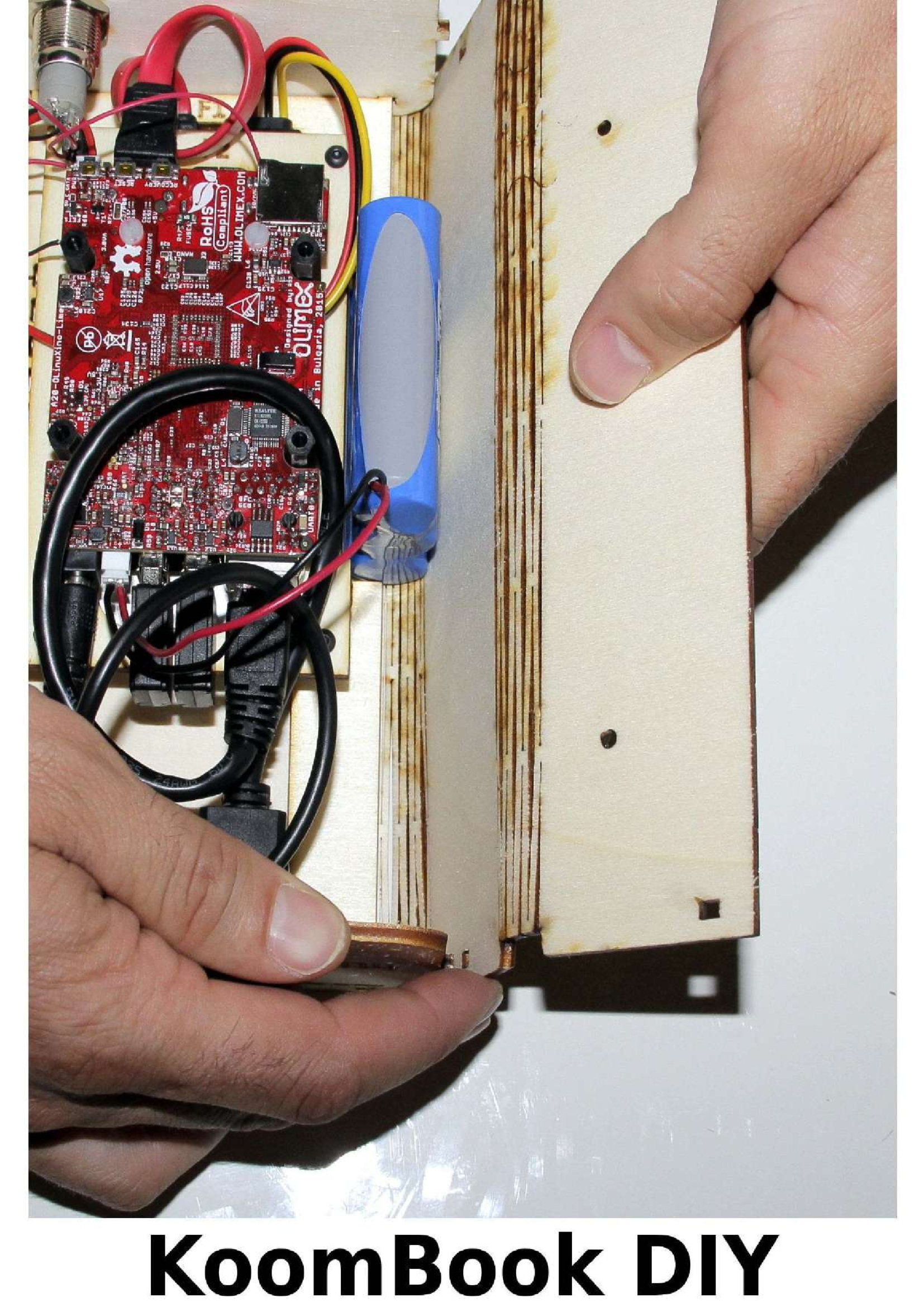 Aperçu : Assemblage d'un KoomBook