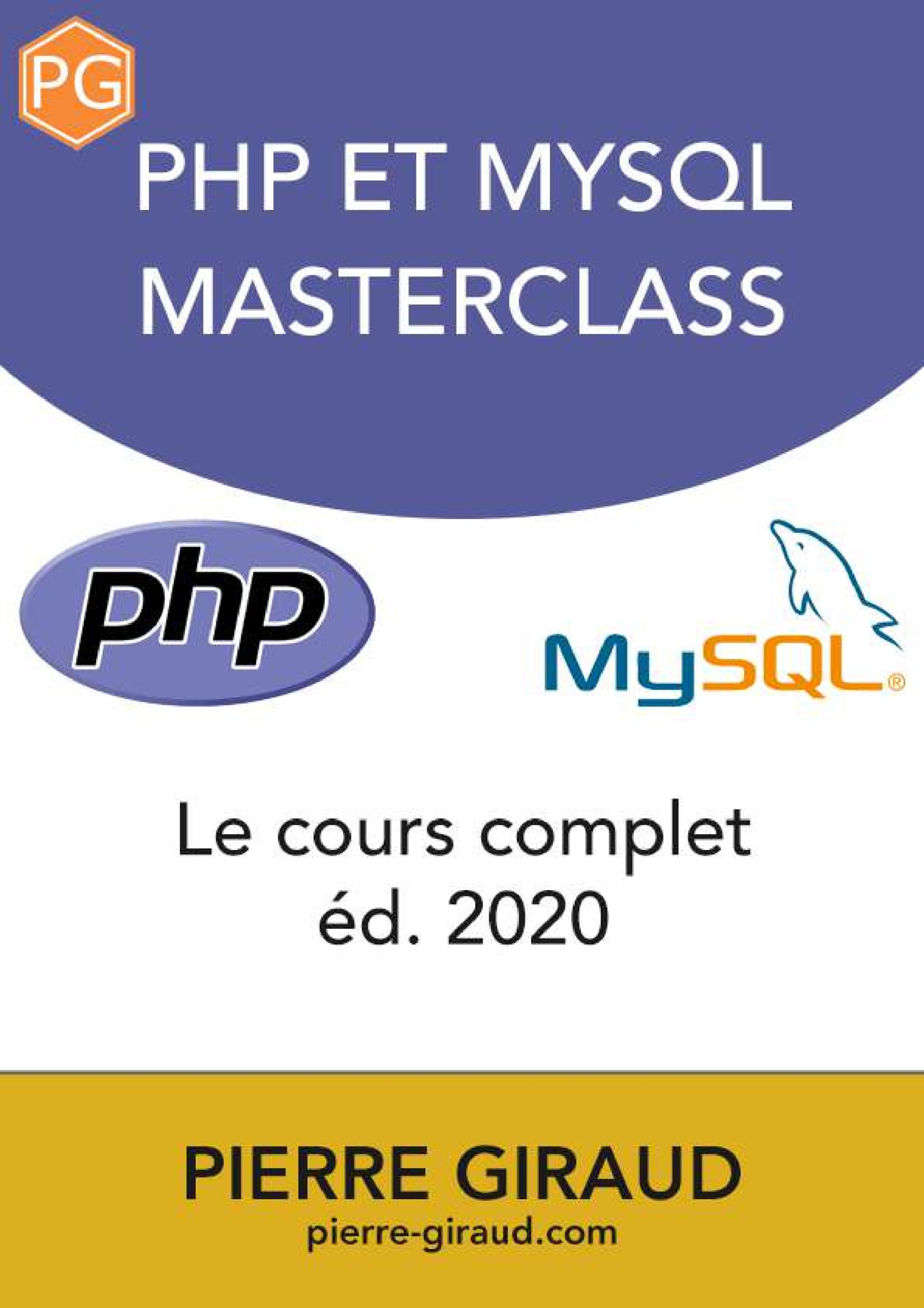 Cours PHP et MySQL PDF Gratuit : Formation Programmation Web