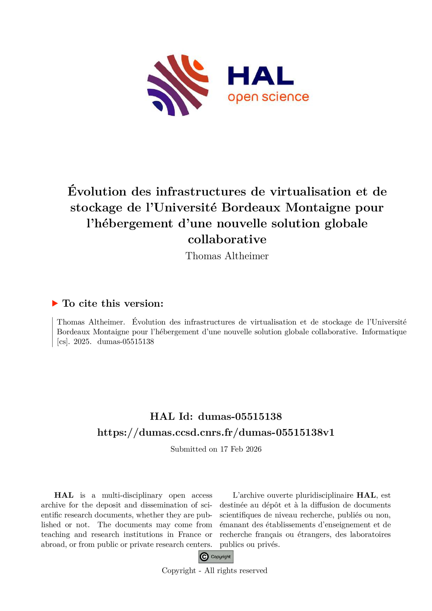 Aperçu : Évolution des infrastructures pour une solution collaborative