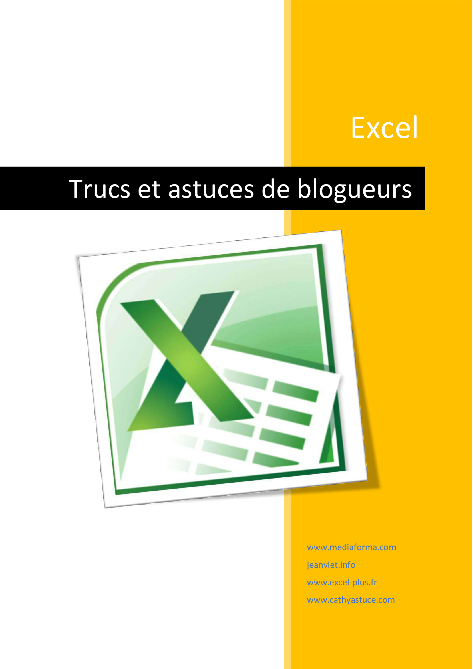 Aperçu : Excel Trucs et astuces de blogueurs