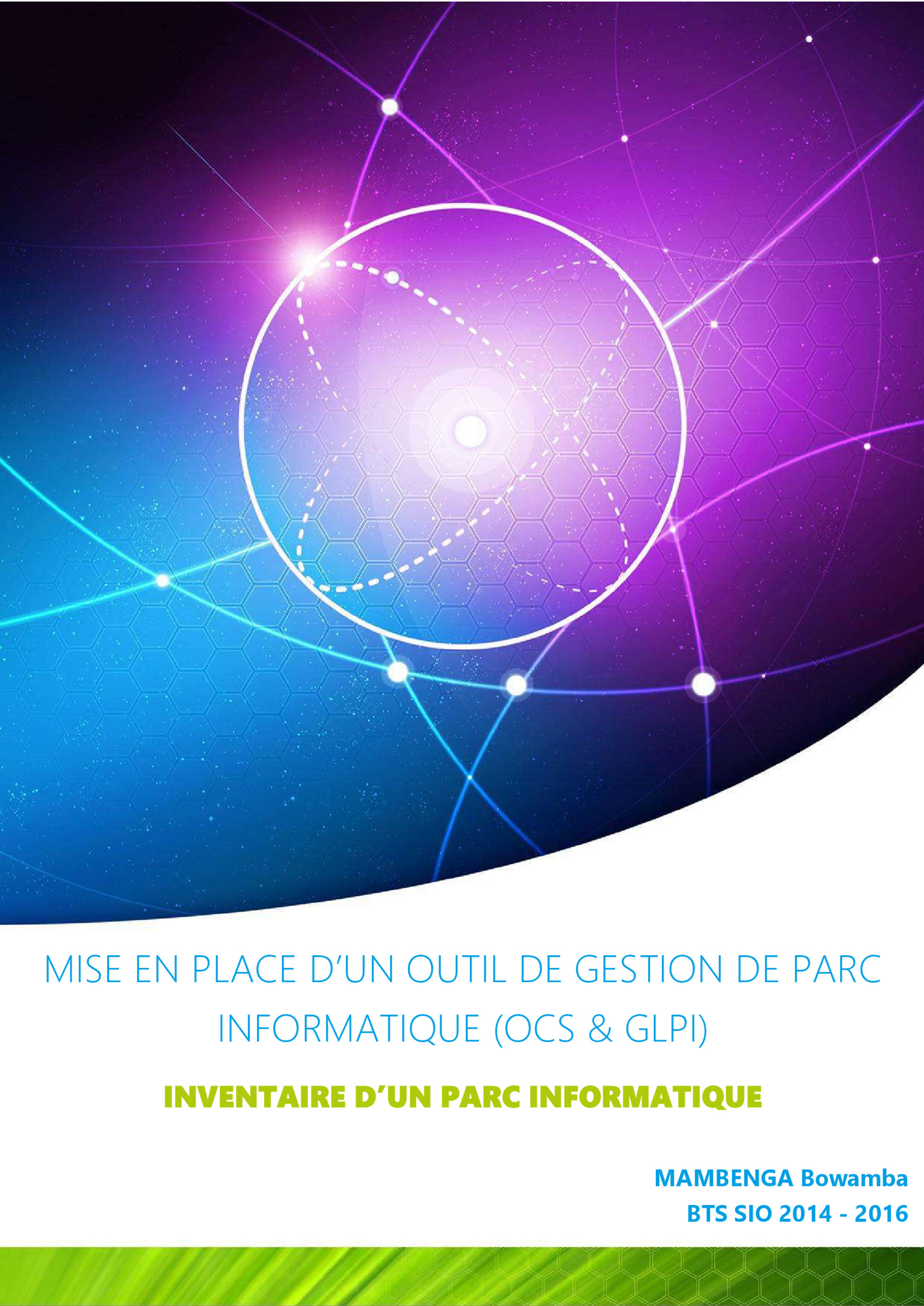 Aperçu : Mise en place d’un outil de gestion de parc informatique