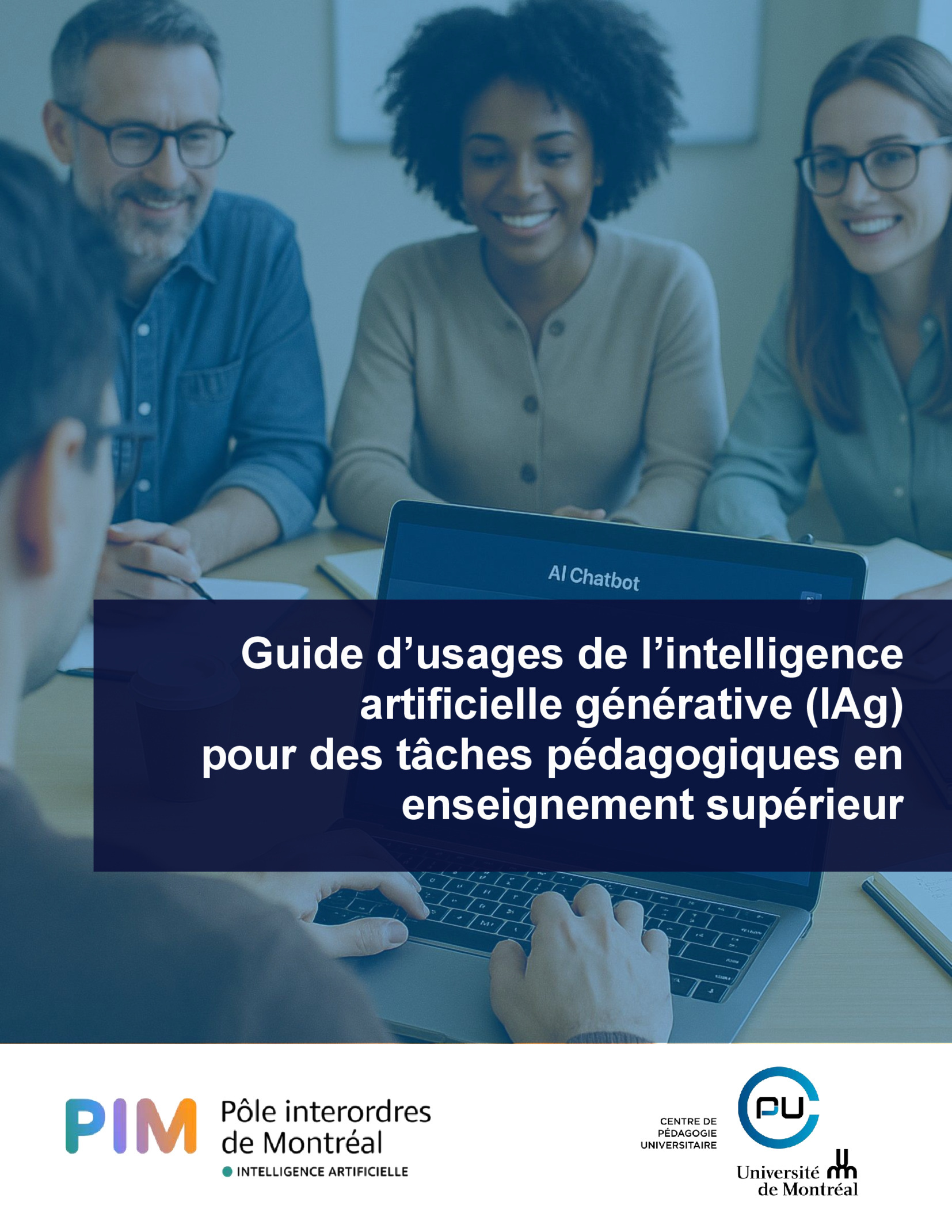Aperçu : Guide d’usages de l’intelligence artificielle générative (IAg)
