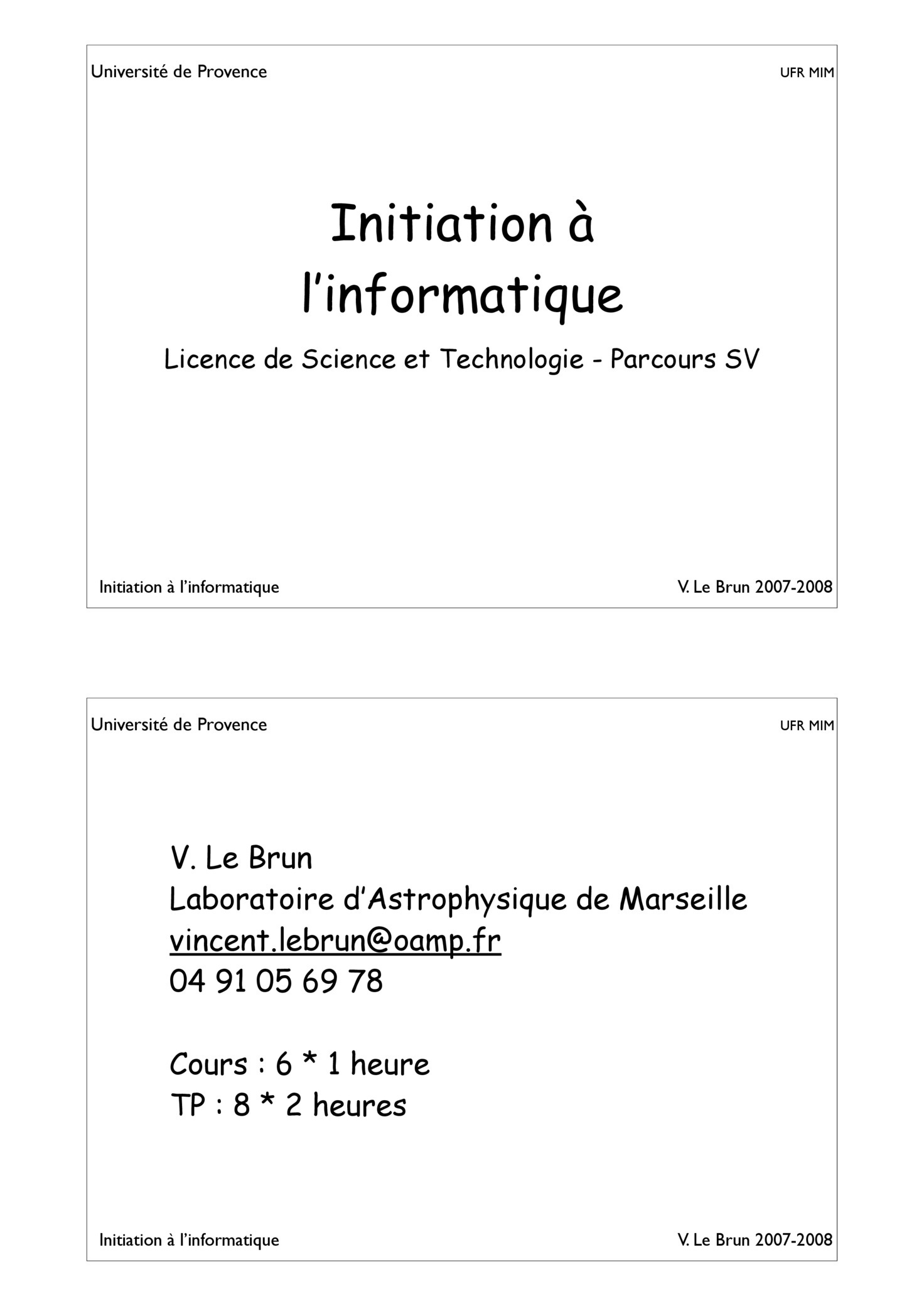 Aperçu du cours Initiation à l’informatique - PDF Gratuit
