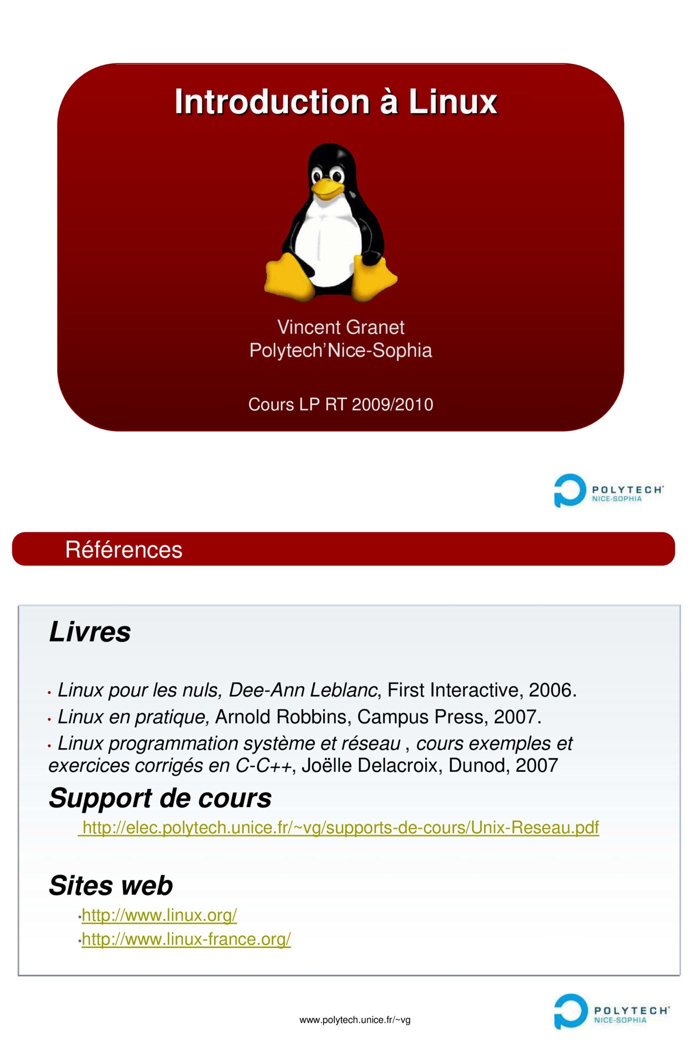 Aperçu : Introduction à Linux