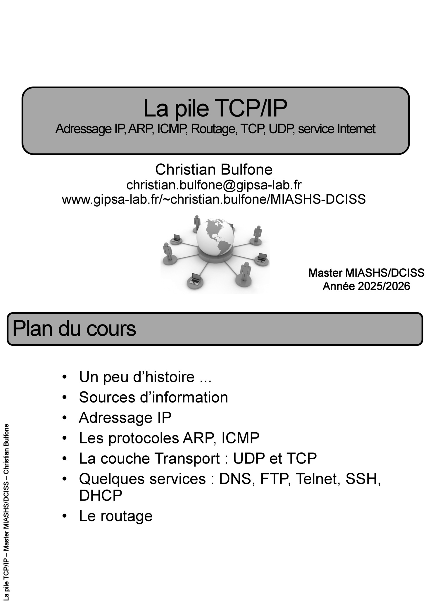 Aperçu : La pile TCP/IP