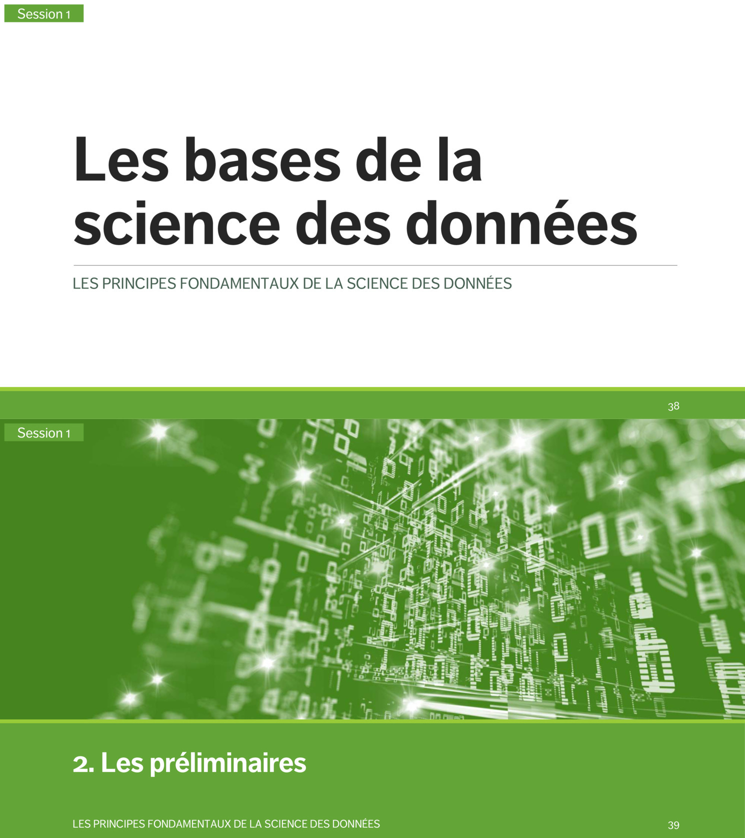 Aperçu : Les bases de la science des données