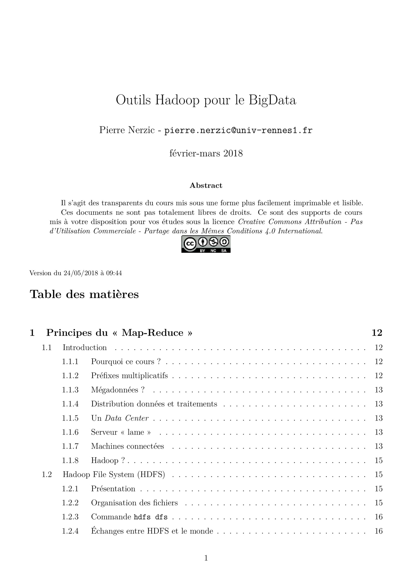 Aperçu : Outils Hadoop pour le BigData