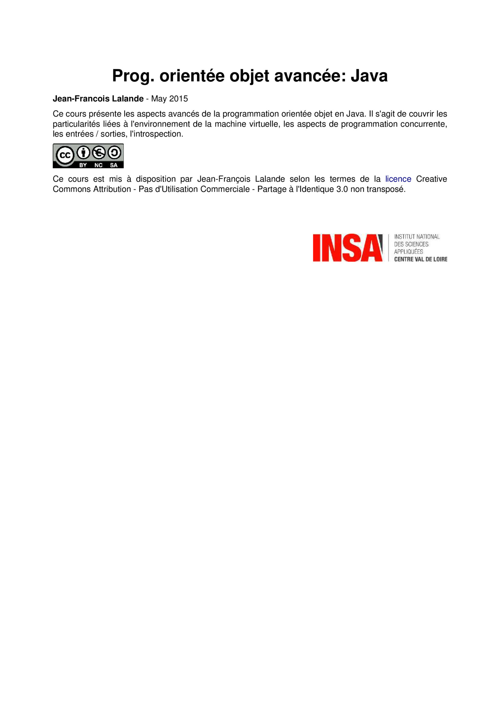 Cours Programmation Java Avancée PDF Gratuit : JVM et Threads