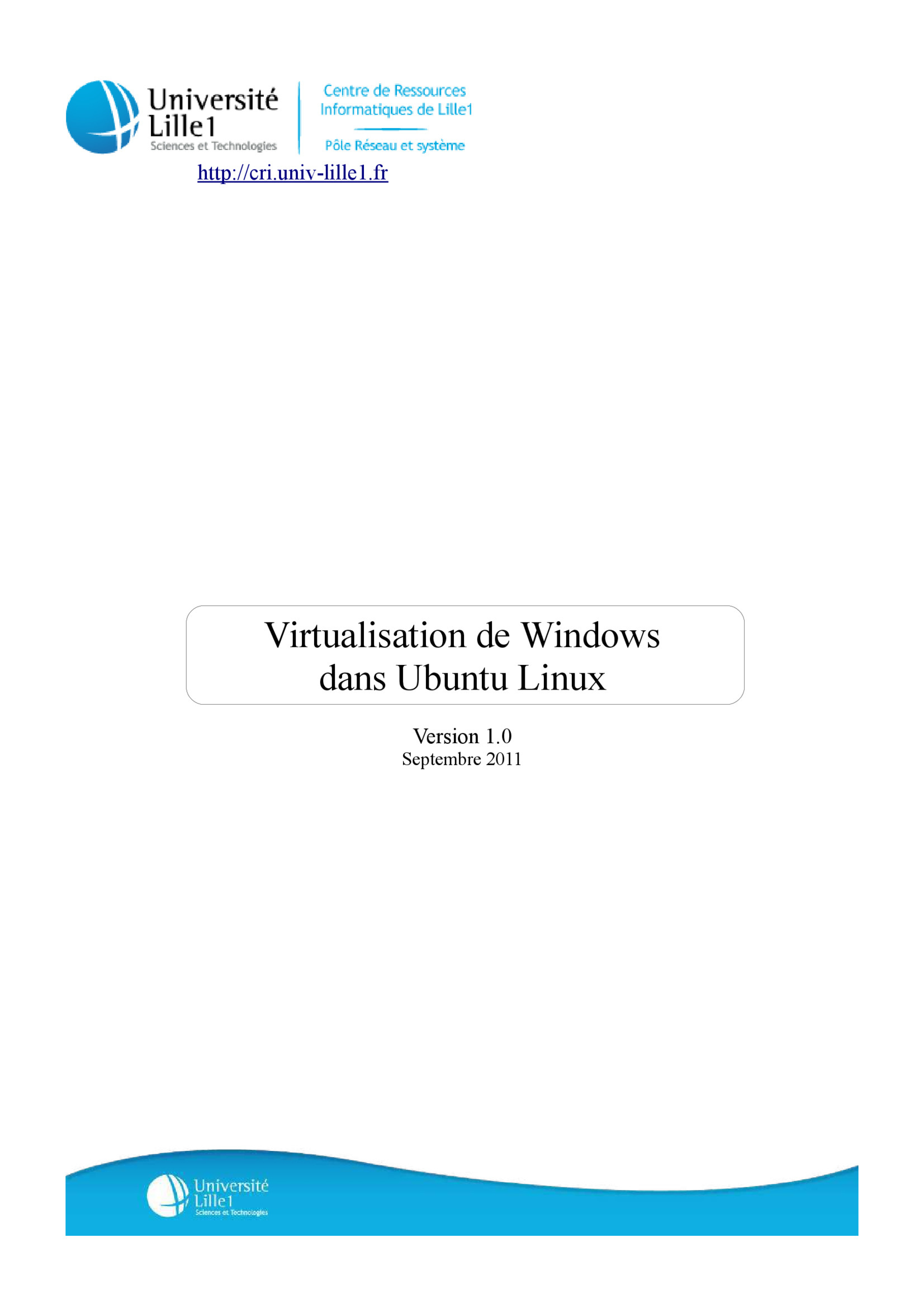 Aperçu : Virtualisation de Windows dans Ubuntu Linux